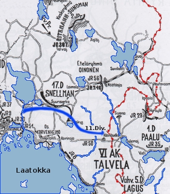 Siirtomarssi Itä-Karjalaan